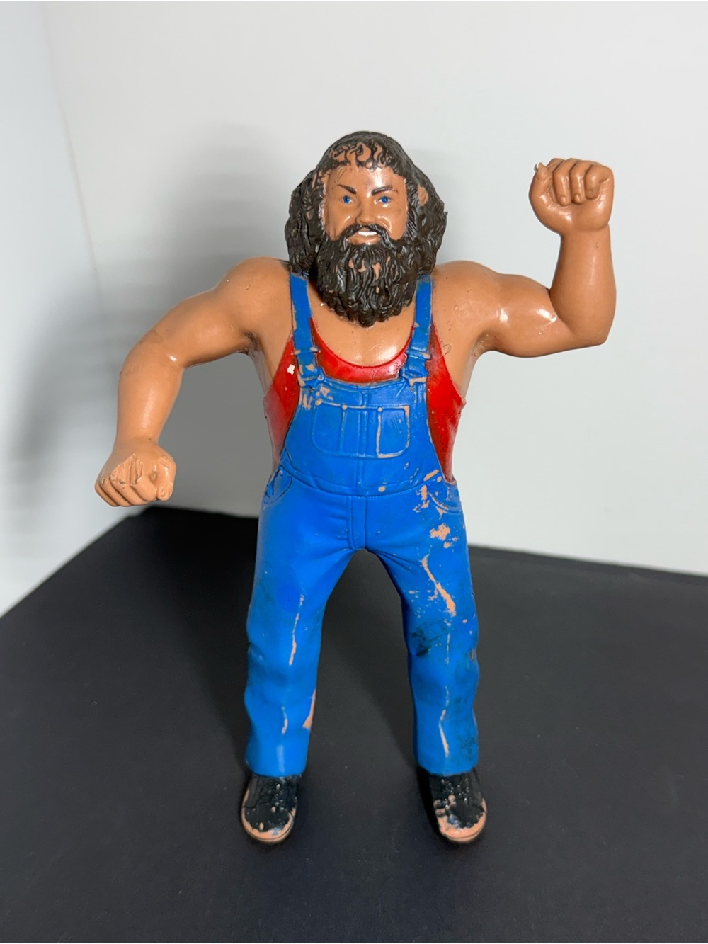Vintage 1985 WWF LJN Hillbilly Jim Wrestling Action Figure Titan Sports
